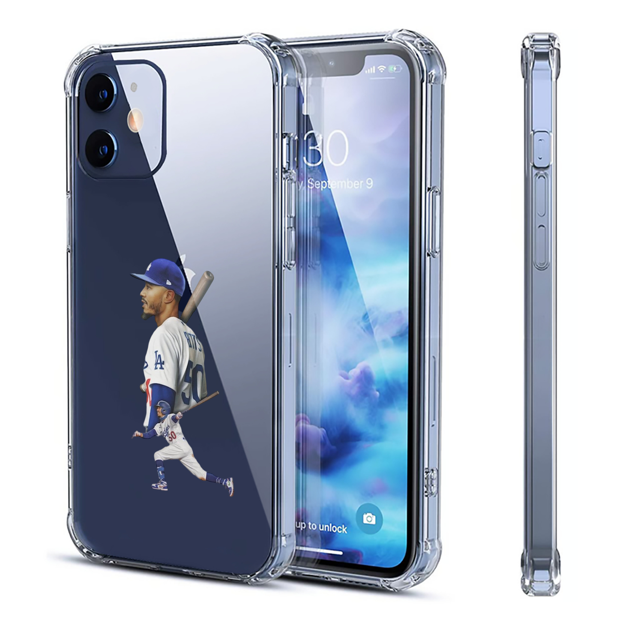  Clear IPhone 12 Case – Soft TPU With UV Print – Enhanced Drop Protection, Precise Fit, Anti-Fingerprint, Customizable Design, Scratch-Resistant, Yellow-Resistant